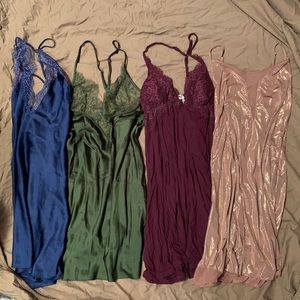 4 Victoria secret night gowns